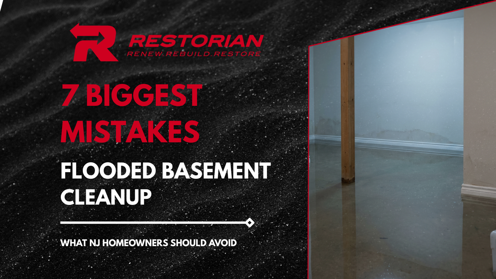 Flooded Basement Cleanup NJ