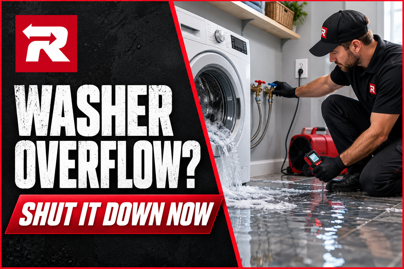 Washing Machine Overflowed
